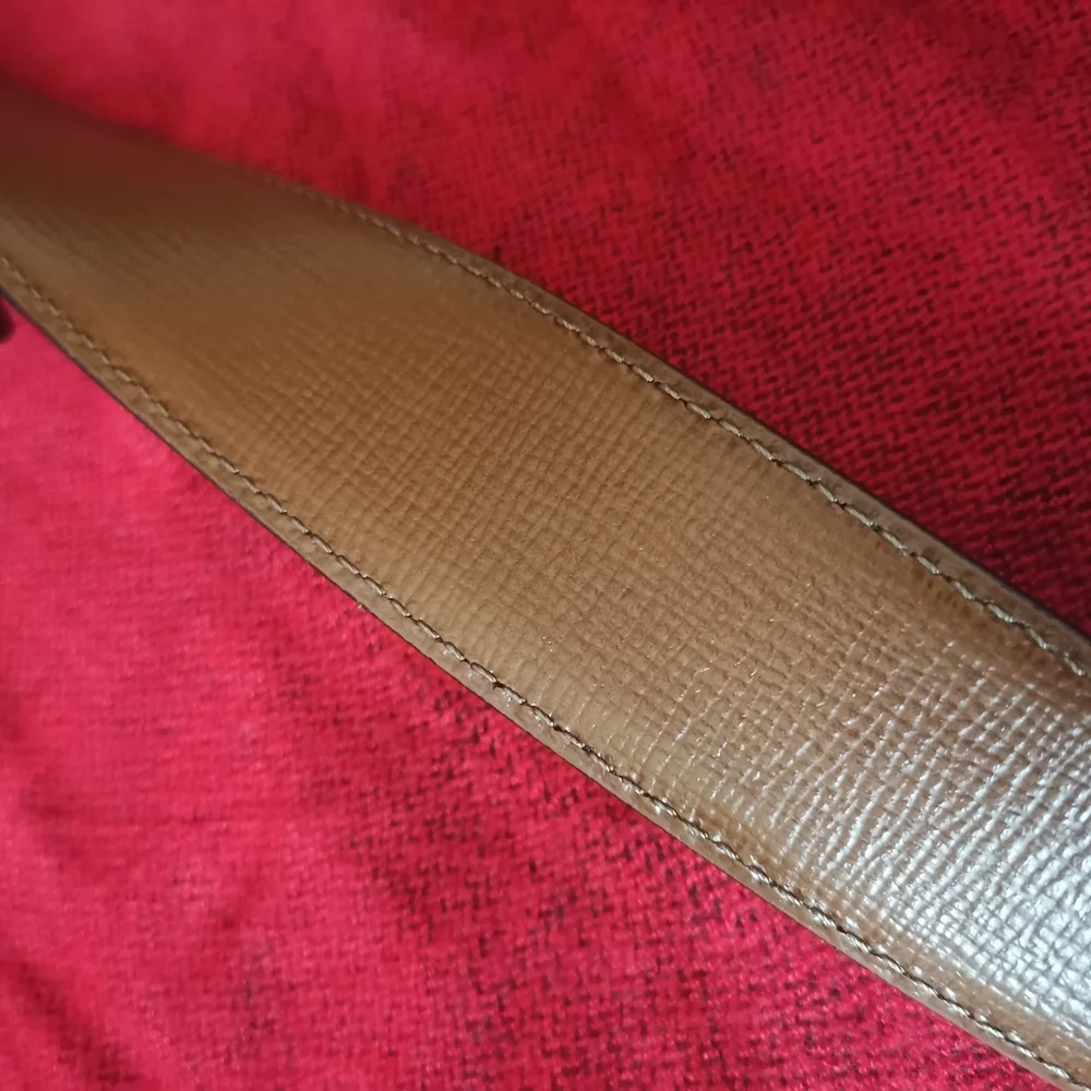 S.T. Dupont Reversible Black and Brown Leather Belt